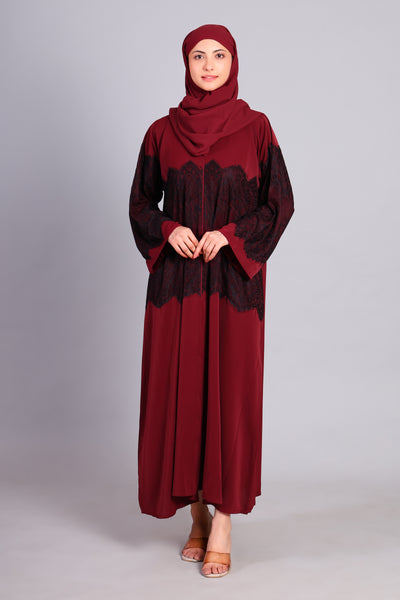 Ember Grace in Maroon