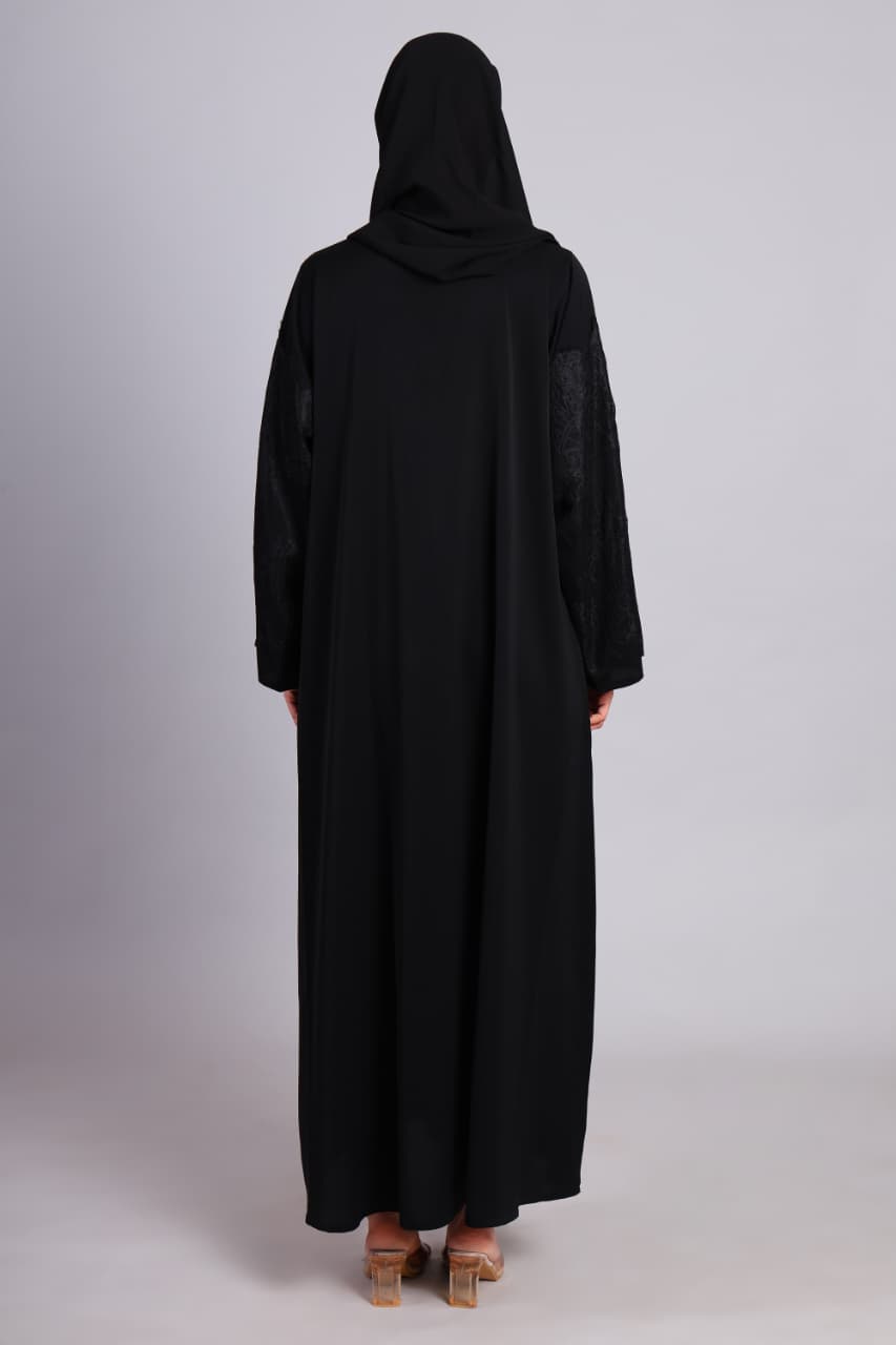Nusrat Lace Royal Abaya