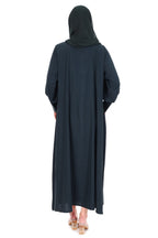 Noor Button Detail Abaya
