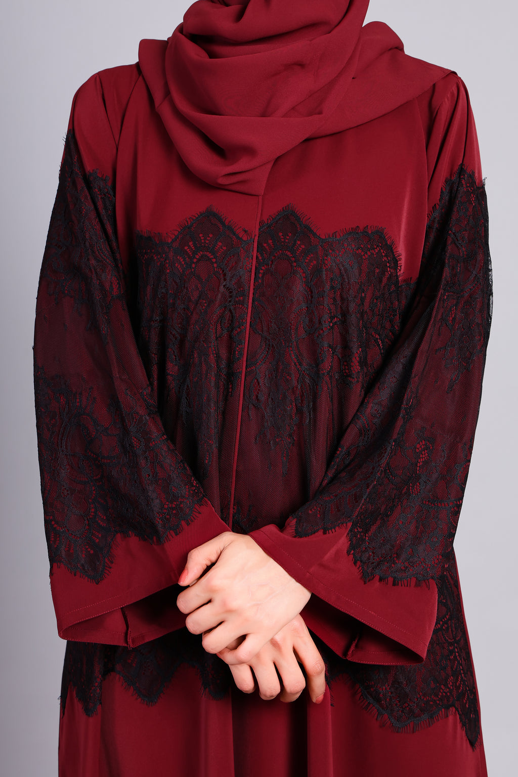 Ember Grace in Maroon